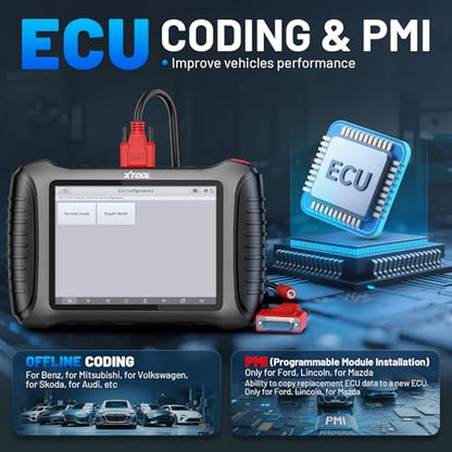 XTOOL IP900 Bidirectional Scan Tool 2026 Upgraded AI Assisted, OBD2 Scanner Diagnostic Tool, ECU Coding, 41+ Resets, FCA, CAN FD&DoIP, Pre & Post Scan, All System Scanner for Car, 3-Year Update