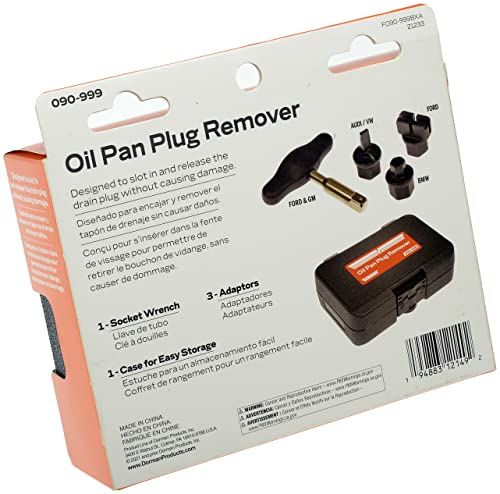 Dorman 090-999 4-Piece Oil Drain Plug Removal Kit Compatible with Select Models
