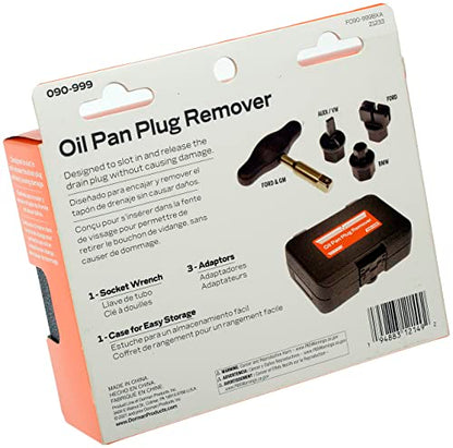 Dorman 090-999 4-Piece Oil Drain Plug Removal Kit Compatible with Select Models