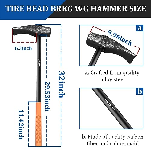 Tire Hammer 35429 Bead Brkg Wg, Tire Bead Breaker, Bead Breaker Tool For Tire Removal, Tire Tools, Semi Tire Changing Tools, Bead Breaker, tire hammer - Essential Tool For Tire Maintenance And Repair.