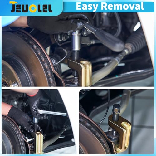 3PCS Ball Joint Remover Extractor, 29mm 34mm 24mm Ball Joint Splitter Set, Ball Joint Removal Tool Slack Adjuster Tie Rod End Puller for Car SUV Light Truck Pickup, Easy Ball Joint Separation