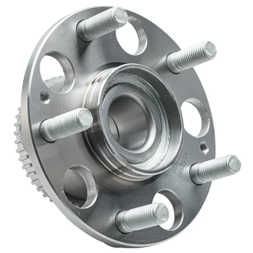 Detroit Axle - 2 Rear Wheel Bearing Hubs for Honda Accord TL w/ABS, Hub Bearing 2003-2007 Honda Accord 2004-2008 TL, Replacement Wheel Bearing and Hubs Assembly Set - style: 512188 x2/Pair