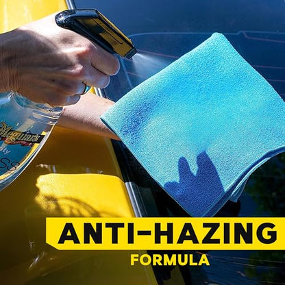 Meguiar's Perfect Clarity Glass Cleaner, Keep Windows, Windshields, and Mirrors Gleaming using a Premium Anti-Hazing Formula that Leaves a Superior Streak Free Finish, 24 Oz - style: Glass Cleaner Spray