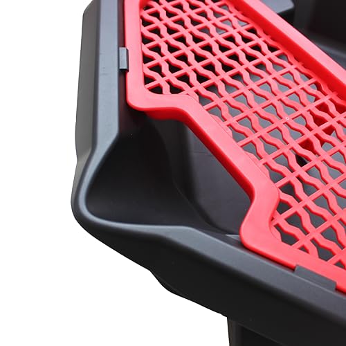 MaxWorks 3-in-1 Rolling Oil Drain Pan and Mobile Tool Creeper 8.5 Quart Fluid Container with 360 Degree Swivel Wheels and Mesh Drain Plug Holder (50695)