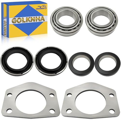 2 PCS Axle Bearing and Seal Kit W/Drum Brake for Jeep Wagoneer, Wrangler, CJ, TJ, XJ, J10, Dana 44 Rear 1997-2006 OEM#35239 36797 565903