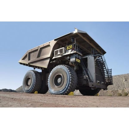 Checkers Heavy Duty Wheel Chocks for 95"-165" Tires, One Large Tire Chock for Haul Trucks, Loaders, and Cranes, 800 Ton Capacity, Lightweight HDPE, Made in The USA, Yellow, MC3011 - size: For 95"-165" Tires