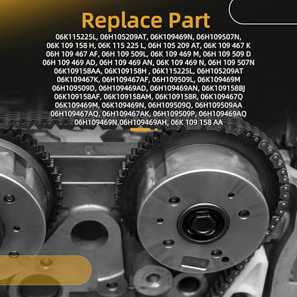 Timing Chain Kit with Timing Tool,For EA888 Gen 3 1.8/2.0L TFSI TSI | For Audi A1/A3/A4/A5/A6/A7/Q5/TT 2014+,For Volkswagen for Vw Jetta/Passat/Golf/Beetle/Polo 2014+, 06K115225L 06H105209AT