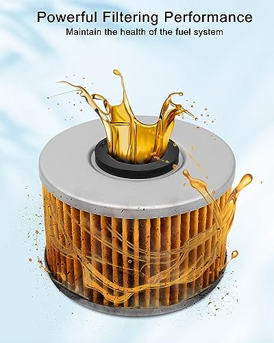 15412-HP7-A01 Oil Filter Kit Fit for Honda Pioneer 1000 1000-5 2016-2020 All Models Replace 15412-MGS-D21 91301-107-000 91302-PA9-003 94109-12000, Oil Filter Change Kit with O-rings and Washers