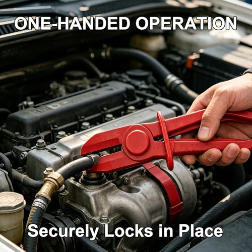 3 PCS Hose Pinch Off Pliers, Plastic Clamp Pliers Set for Automotive Flexible Hoses, Gas Lines Radiator Brake Coolant and Fuel Lines
