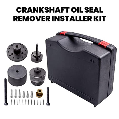 maXpeedingrods Front Crankshaft Seal Removal Kit | Crankshaft Oil Seal Remover and Installer Kit for N40 N42 N45 N46 N52 N53 N54 Engines