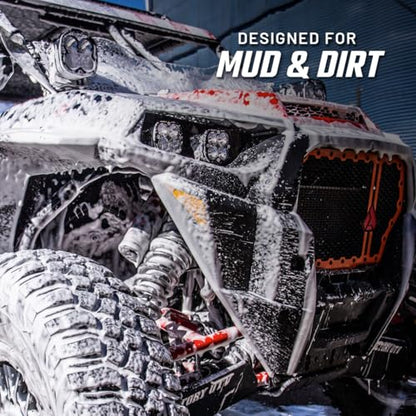 Slick Products Off-Road Wash (64 oz.) + Pressure Washer Foam Cannon Bundle – Super Concentrated ATV, UTV, Dirt Bike, Jeep & Truck Wash Foam Shampoo for Heavy Mud and Dirt - color: Off-Road Wash