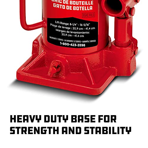 Alltrade 647501 Heavy Duty 12-Ton Bottle Jack - size: 12 Ton
