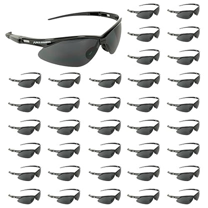 Malta Dynamics APEX Safety Glasses – Anti Scratch and Anti Fog Protection, Construction Safety Glasses for Men and Women, ISEA & ANSI Z87 Compliant (Tinted, 36 Pairs) - color: Tinted - 36 Pair