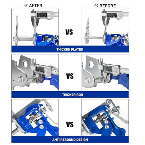 29100 Quad Brake Caliper Press Tool, Double Speedy Compression Tool | For Single, Double & Quad Piston Brake Callipers Replacement - size: Quad Brake Pad Spreader