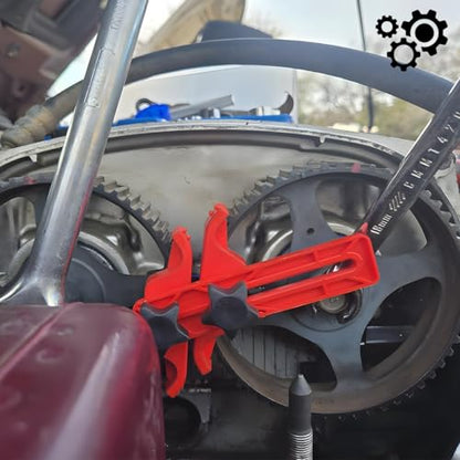 5PCS Car Dual Cam Clamp Camshaft Kit, Vehicle Camshaft Timing Sprocket Gear Lock Tool, Automotive Engine Sprocket Gear Locking Clamp, Universal for SUV Sedan Truck