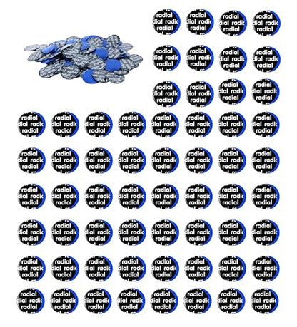 Radial Tire Patch, 1 5/8" (41 mm) 120 pcs, Heavy Duty All Purpose Round Patches, Repair Kit for Car, Motorcycle, Bike, Truck Inner Tires (TP-601a) - size: dia. 1 5/8" (41 mm) 120 pcs