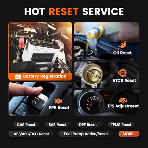 ANCEL BM700 PRO Fit for BMW Scanner - Battery Registration Tool, Code Reader for BMW/Mini/RR, Advanced OBD2 Scanner Auto V-I-N, Full System Diagnostic for BMW Scan Tool with All Reset Services (Red) - color: BM700 Pro Red