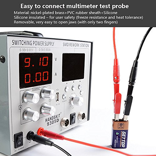 Whole Set Multimeter Test Lead Kits Set Essential Automotive Electronic Connectors Cables Hand Tool Battery Tester & Auto Diagnostic Tools