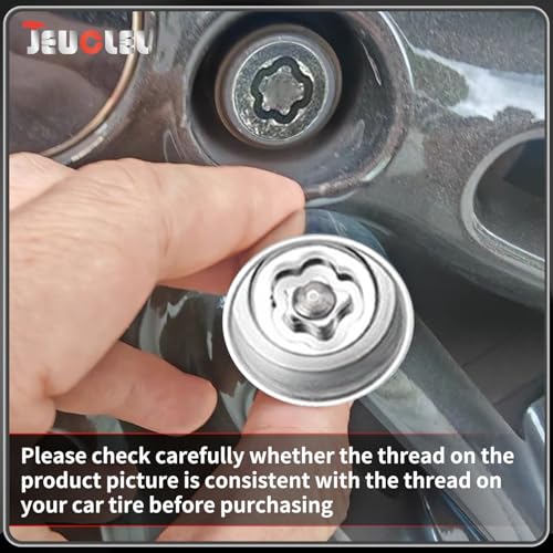 046 Wheel Locking Nut Key Socket Compatible with BMW Series, (Socket OD 29mm - ID 25mm), Wheel Anti-Theft Lug Nut Removal Tool, Anti-Theft Screw Remover - color: Socket 046