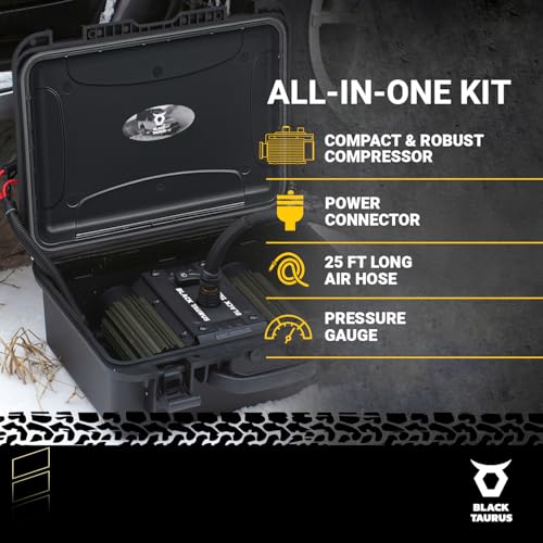 Portable Air Compressor – On‑Board & Offroad Tire Inflator for Cars, Trucks & 4×4 Vehicles – Automatic Pressure Control, High PSI & Dual‑Motor Options - (Twin Air Compressor 561B) - style: Twin Air Compressor 561B