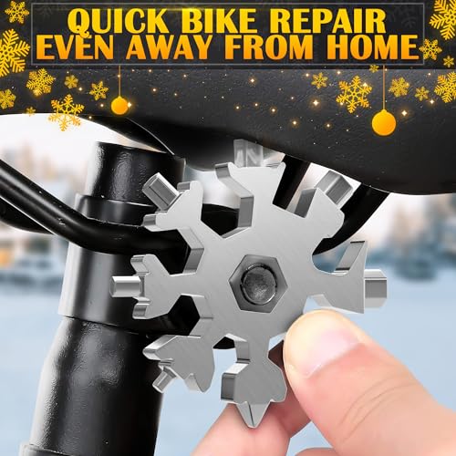 6 Pcs Multitool 18 in 1 Set — Multi Tool Keychain — Stainless Steel Compact Screwdriver Tool, Ergonomic & Lightweight Design, Bottle Opener | Сhristmas Stocking Stuffers for Adults - style: 6 Psc Multitool