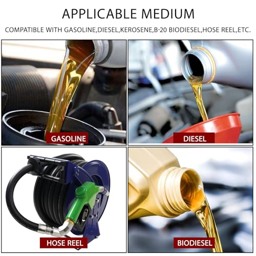 Suction Hose 1 Inch ID Clear PVC Hose Kit, 6.5ft 304 Stainless Steel Wire Reinforced Tubing with NPT Adapter, Clamps & Tape for Fuel Oil Water Suction Discharge - size: 1"ID, style: 3/4"-1"*6FT