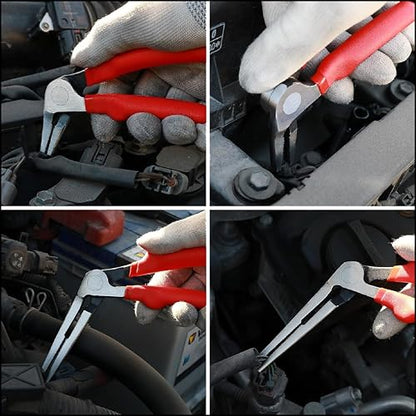 EZRED KWP2 Kiwi Bent Head Needle-Nose Pliers, Set of 2
