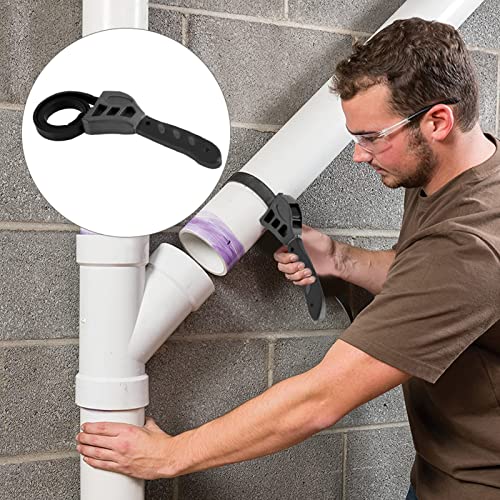Strap Wrench, Oil Filter Wrench 50cm Length,Use as Jar Opener, Rubber Strap Wrenches Used by Mechanics, Plumbers