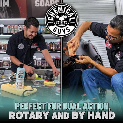 Chemical Guys, C4 Clear Cut Correction Compound for Paint Defects, 16 oz | Pro compound cuts swirls, holograms and scratches from clear coat, leaving a smooth, glossy, correction-ready finish - style: C4 Correction Compound