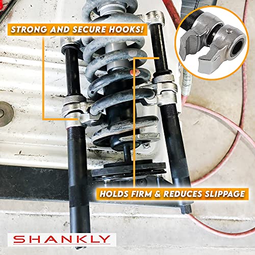Spring Compressor Tool - 2200 Lbs - Extra Strength, Heavy Duty Build, Ultra-Rugged Coil Spring Compressor Tool or Strut Spring Compressor Strong and Durable ATV Spring Compressor Tool