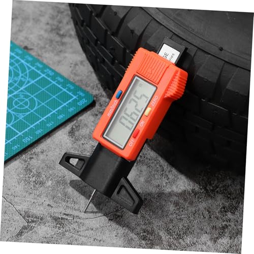 Digital Tire Tread Depth Gauge Tire Tread Depth Ruler High Accuracy Measurement Tool for Vehicles