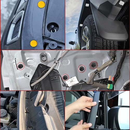 GOOACC 1001PCS Universal Car Clips Mixed Auto Bumper Fender Trim Door Panel Shield Engine Cover Retainer Rivet Push Clips with fastener remover for GM Ford Chrysler Toyota Lexus Honda Acura Dodge Jeep - color: 1000Pcs Mixed Clips + 1 Remover