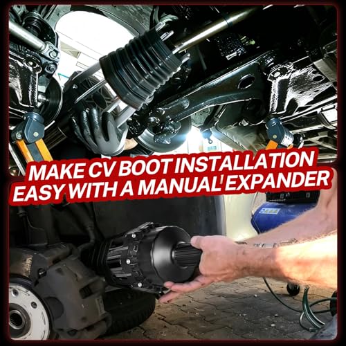 BILITOOLS Universal CV Boot Expander Installation Tool Manual | 1/2" Dr. CV Joint Boot Installation Tool for Most Vehicle, UTV, ATV