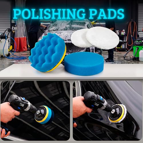 27Pcs Car Detailing Kit, Car Detailing Brush Set, Car Wash Cleaning Kit, Car Detailing Brushes, Professional Car Care Kit for Interior Exterior Wheels, Blue - size: 27