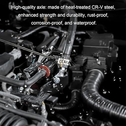 4 PCS Car Hook and Pick Set, Automotive O-Ring Removal Tool Set with Ergonomic Handle, Chrome Vanadium Steel Oil Seal Gasket Pick Tool Precision Hook Puller, Car Accessories