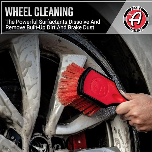 Adam's Polishes Wheel & Tire Cleaner Combo - Professional All In One Tire, Wheel, Rim, Barrel, Rubber, Well Cleaning Spray for Car Washing & Auto Detailing - Safe On Most Rim Finishes - size: Wheel & Tire Cleaning kit