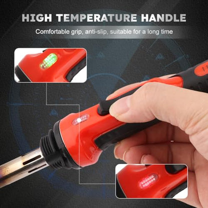 Plastic Welder, 110V/100W Plastic Welding Kit, Bumper Repair Welder Kit Plastics Soldering Tool for Flat Flat/Outer Corner/Inner for Bumper/Kayak Products Repair(SIZE:1set)