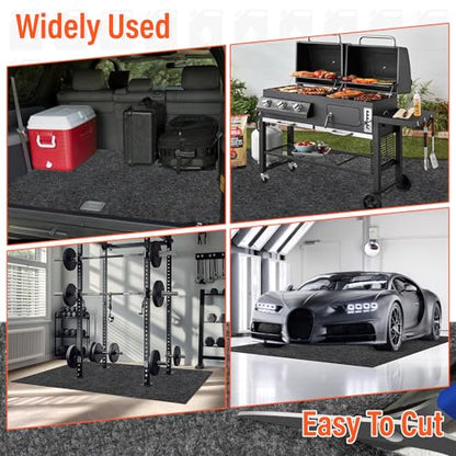 2 Pack 36 x 60 In Premium Oil Spill Mat,Garage Floor Mat for Under Car | Highly Absorbent Maintenance Mat Protect Your Floor from Oil Drips,Spills,Splashes and Stains - size: GFM-60x36IN-2PC