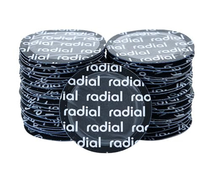 Radial Tire Patch, 2 1/4" (57 mm) 60 pcs, Heavy Duty All Purpose Round Patches, Repair Kit for Car, Motorcycle, Bike, Truck Inner Tires (TP-602) - size: dia. 2 1/4" (57 mm) 60 pcs