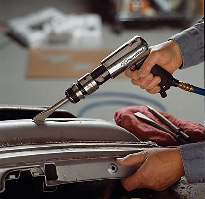 Ingersoll Rand 114GCQ EDGE Series 2 5/8" Stroke Air Hammer Kit, Max Rotational Speed Up to 3,500 BPM, Includes 3 Chisel Attachments