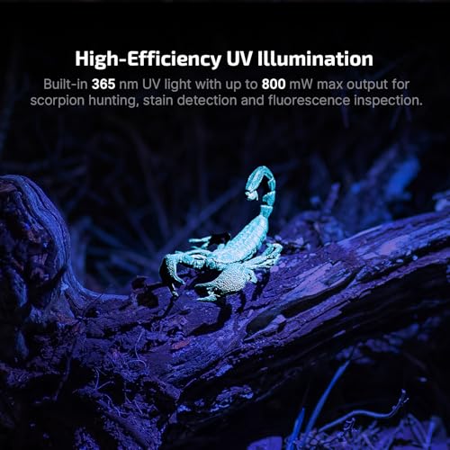 OLIGHT Oclip Pro S Pocket EDC Clip-on Flashlight, Sunken Artifact | RGB, UV, 600 Lumens, USB-C Charging, Flash Modes, Magnetic Clip, Inspection, Signaling, Work, Outdoor Use - color: Sunken Artifact