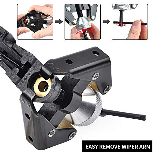 OTUAYAUTO Battery Terminal and Wiper Arm Puller Removal Tools Flexible and Durable, Remove Wiper Arms - color: Wiper Arm Puller
