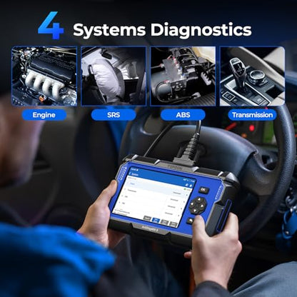 TOPDON AD600S OBD2 Scanner, 9 Reset Services, Lifetime Free Update, CAN FD | Diagnostic Tool, ABS SRS Transmission Engine Code Reader, Oil Reset, Brake/BMS/SAS/DPF/TPMS/ETS Reset, Injector Coding