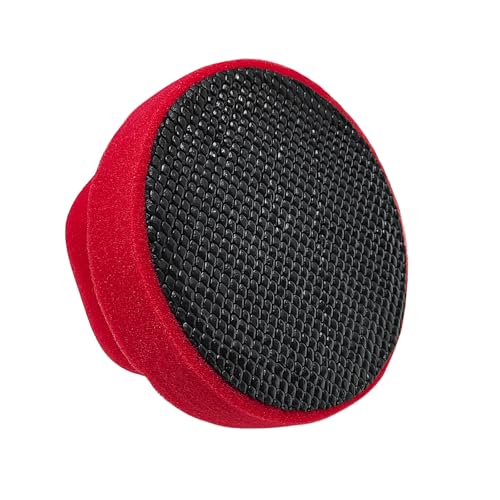 Synthetic Clay Bar Ball, Hand Disc Clay Bar Sponge for Car Waxing & Polishing, Reusable Detailing Clay Pad Paint Surface Cleaning Tool for SUV Truck Sedan, Car Accessories (Red) - color: Red