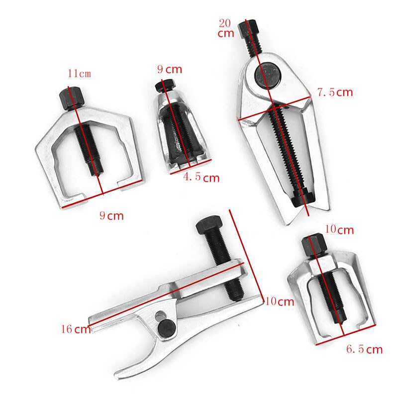 5 in 1 ont End Service Tool Kit Ball Joint Tie Rod Pitman Arm Puller Removers