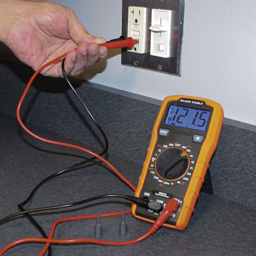 Klein Tools MM325 Multimeter, Digital Manual-Ranging 600V AC/DC Voltage Tester, Tests Batteries, Current, Resistance, Diodes, and Continuity - size: Manual-Ranging w/o Case