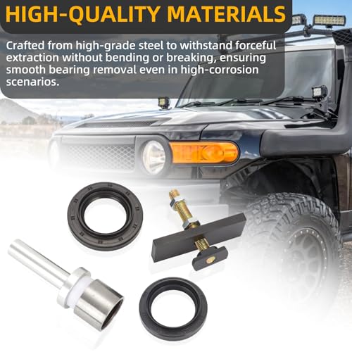 motoparty CV Axle Bearing Puller Seal Kit for Toyota 8" Clamshell for 4Runner/Tacoma/FJ Cruiser Replaces #18195 Includes Genuine Seal 90311-47013 90311-47027