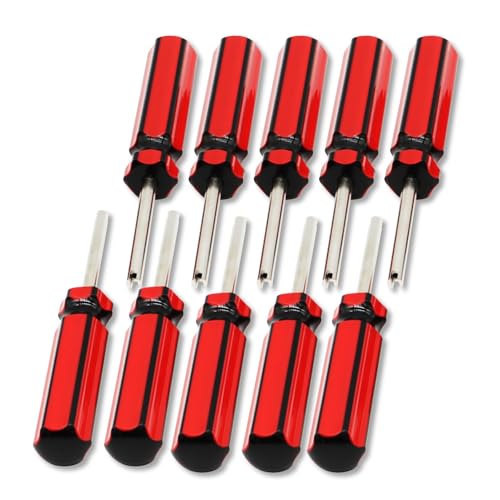 10Pcs Car Auto Screwdriver Valve Stem Core | Remover Tire Tube Installer Repair Tool 6523339