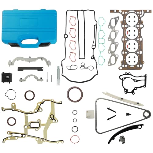Head Gasket Set Timing Chain Kit Fit for Chevy Buick 2011-2015 1.4L Turbo | Engine Head Gasket Set Timing Chain Kit & Tool Kit Fit For Chevy Sonic Cruze Buick Encore Trax Turbo HS26540PT-1 HS54898