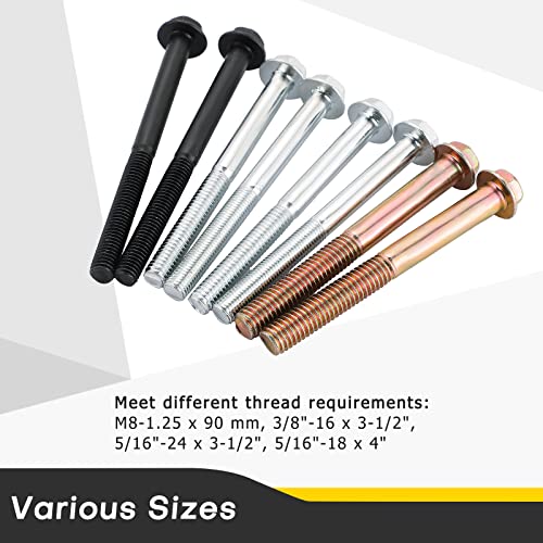 Car Steering Wheel Puller Compressor Remover Set | Automotive Steering Wheel Lock Plate Compressor Removal Tool Kit, for Most Cars, SUVs and Light Trucks